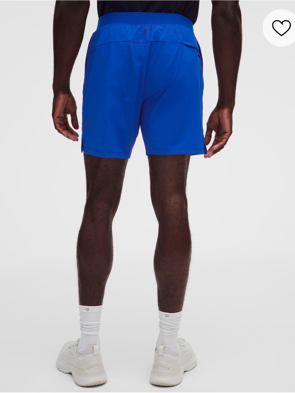Lululemon Men's license to train 7inch XL like new  Blue Performance Shorts